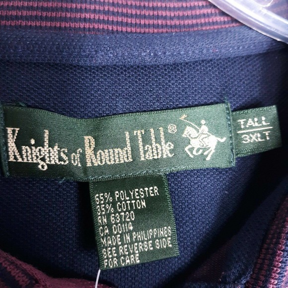 Knights Of The Round Table Men's 3XLT Polo Shirt - Picture 5 of 7